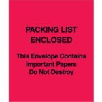 "Important Papers Enclosed" Envelopes - 5 x 6"