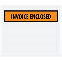 "Invoice Enclosed" Envelopes