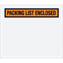"Packing List Enclosed" (Panel Face) Envelopes - 6.5 x 5"