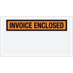 "Invoice Enclosed" Envelopes - 5.5 x 10"