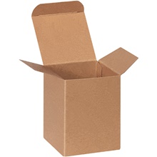 Folding Cartons - 3 x 3 x 4"