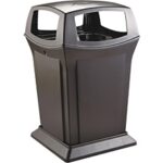 Trash Cans - 24.5 x 24.5 x 42"