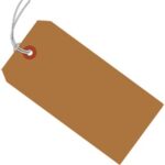 Colored Tags - 2.375 x 4.75"