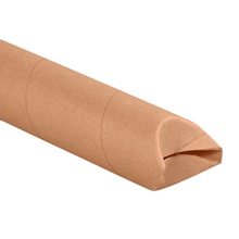 Kraft Crimped End Mailing Tubes - 20"
