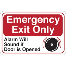 Facility Signs - 9 x 6"