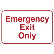 Facility Signs - 9 x 6"