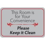 Facility Signs - 9 x 6"