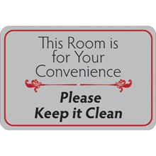 Facility Signs - 9 x 6"