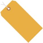 Fluorescent Tags - 2.75 x 1.375"