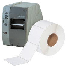 Thermal Transfer Labels & Ribbons - 5 x 5"