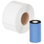 Thermal Transfer Labels & Ribbons - 984 x 4.33"
