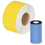 Thermal Transfer Labels & Ribbons - 984 x 4.33"