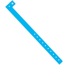 Wristbands - 0.75 x 10"