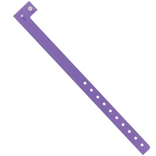 Wristbands - 0.75 x 10"