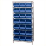 Plastic Bins - 36 x 18 x 74"