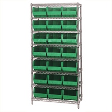 Plastic Bins - 36 x 18 x 74"