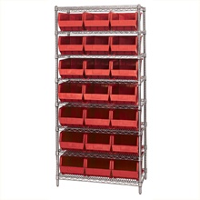 Plastic Bins - 36 x 18 x 74"