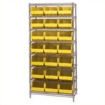Plastic Bins - 36 x 18 x 74"