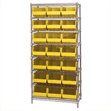 Plastic Bins - 36 x 18 x 74"