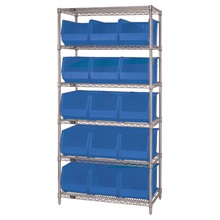 Plastic Bins - 36 x 18 x 74"
