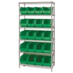 Plastic Bins - 36 x 18 x 74"