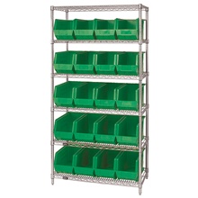 Plastic Bins - 36 x 18 x 74"