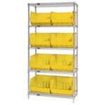 Plastic Bins - 36 x 18 x 74"