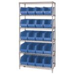 Plastic Bins - 36 x 18 x 74"