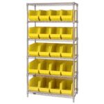 Plastic Bins - 36 x 18 x 74"