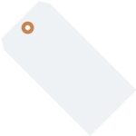 Colored Tags - 1.375 x 2.75"
