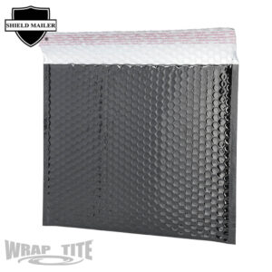 13.75" X 11" Glamour Bub Mailers Black