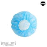 24" Blue Bouffant Cap