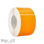 4" X 6" Thermal Transfer Label Orange