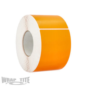 4" X 6" Thermal Transfer Label Orange