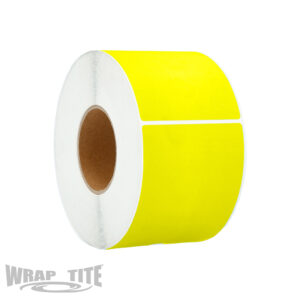 4" X 6" Thermal Transfer Label Yellow