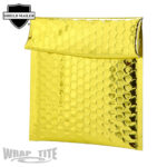 7" X 6.75" Glamour Bub Mailers Gold