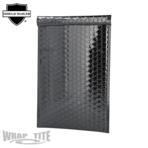 7.5" X 11" Glamour Bub Mailers Black