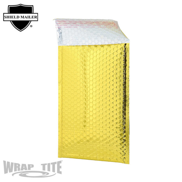 7.5" X 11" Glamour Bub Mailers Gold