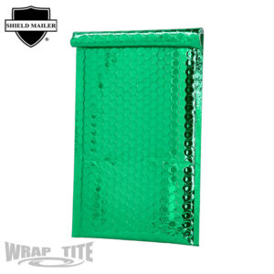 7.5" X 11" Glamour Bub Mailers Green