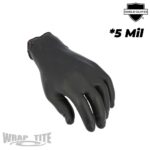 Black Nitrile Powder Free - M