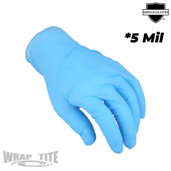 Blue Nitrile Powder Free - Medium