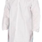 Small White Microporous Lab Coat