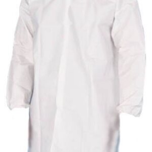 Small White Microporous Lab Coat