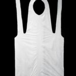 White PE Apron