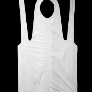 White PE Apron