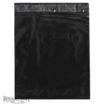 14.5" X 19" Black Poly Mailer