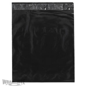 14.5" X 19" Black Poly Mailer