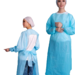 47" x 55" CPE Isolation Gown