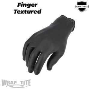 BLACK NITRILE EXAM POWDER FREE - XL