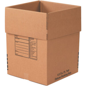 Moving Boxes & Supplies - 18 x 18 x 24" Deluxe Packing Boxes